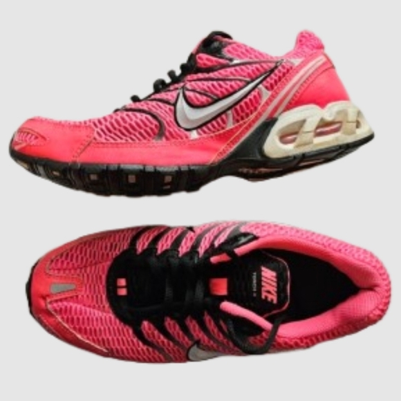 Nike Max Air Torch 4 Pink Logo Ladies Sz 9 - Picture 1 of 7